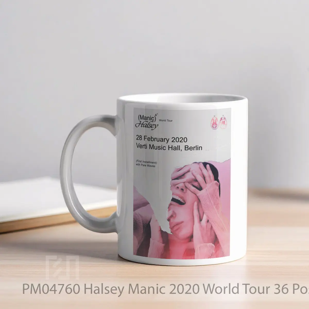 Mug Halsey Manic 2020 World Tour 36 MPM04760 - All-side / Desain