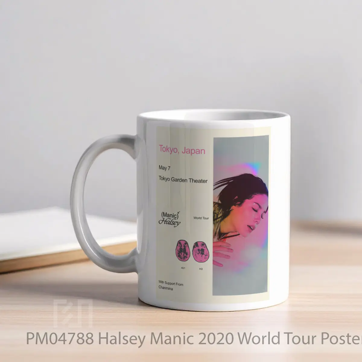 Mug Halsey Manic 2020 World Tour MPM04788 - All-side / Desain