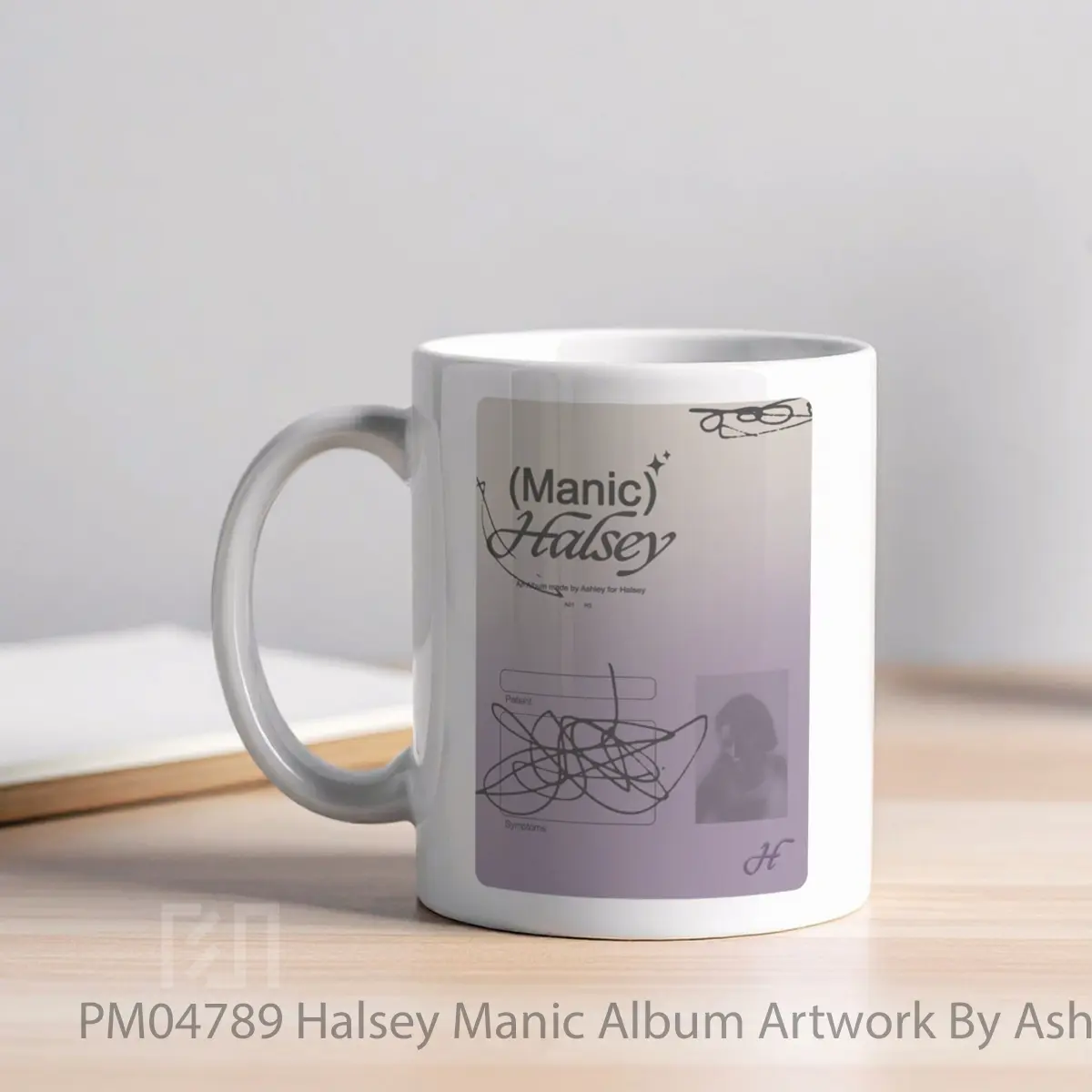 Mug Halsey Manic Album Artwork By Ashley MPM04789 - All-side / Desain