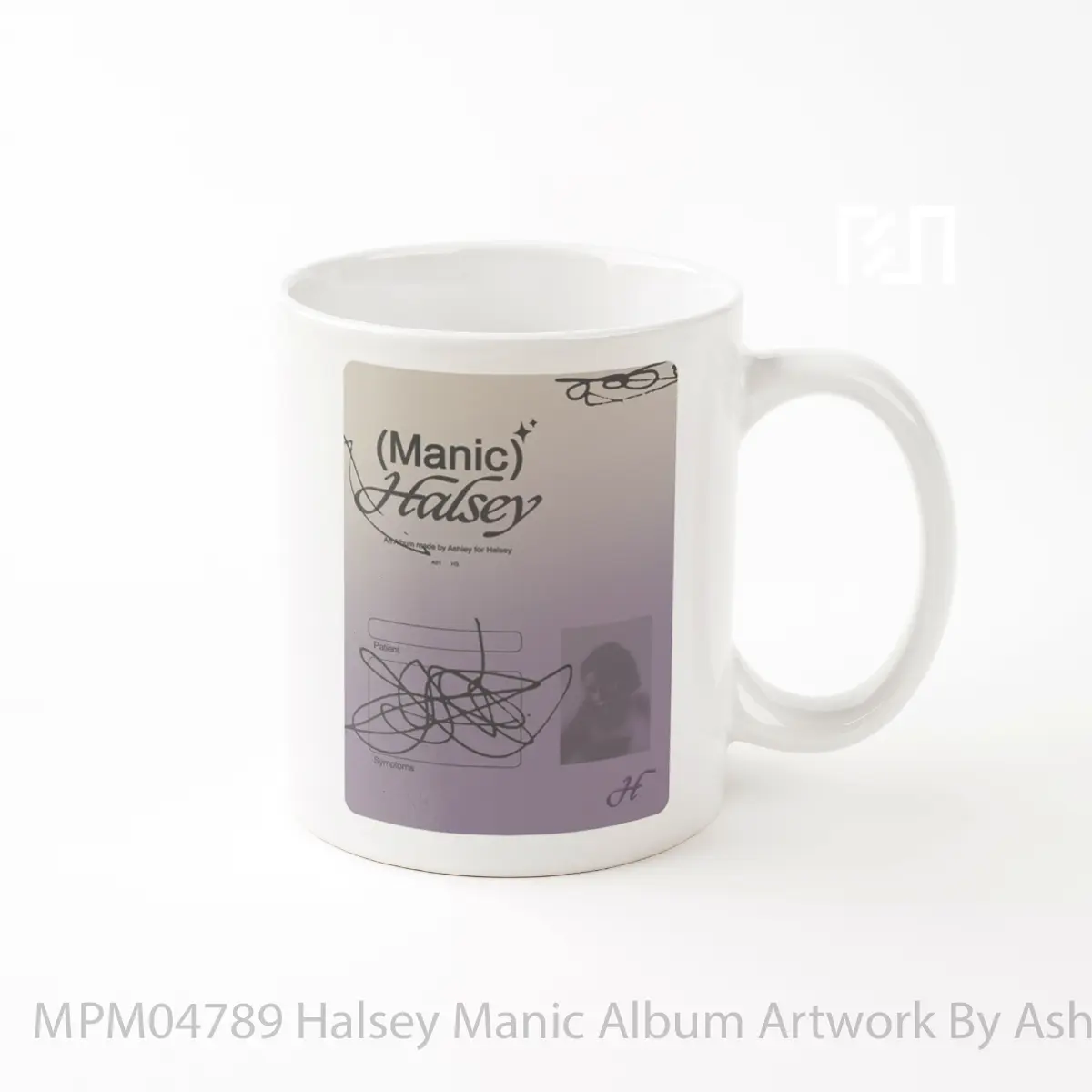Mug Halsey Manic Album Artwork By Ashley MPM04789