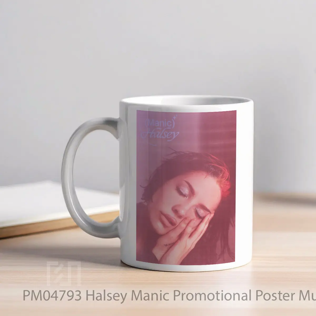 Mug Halsey Manic Promotional MPM04793 - All-side / Desain