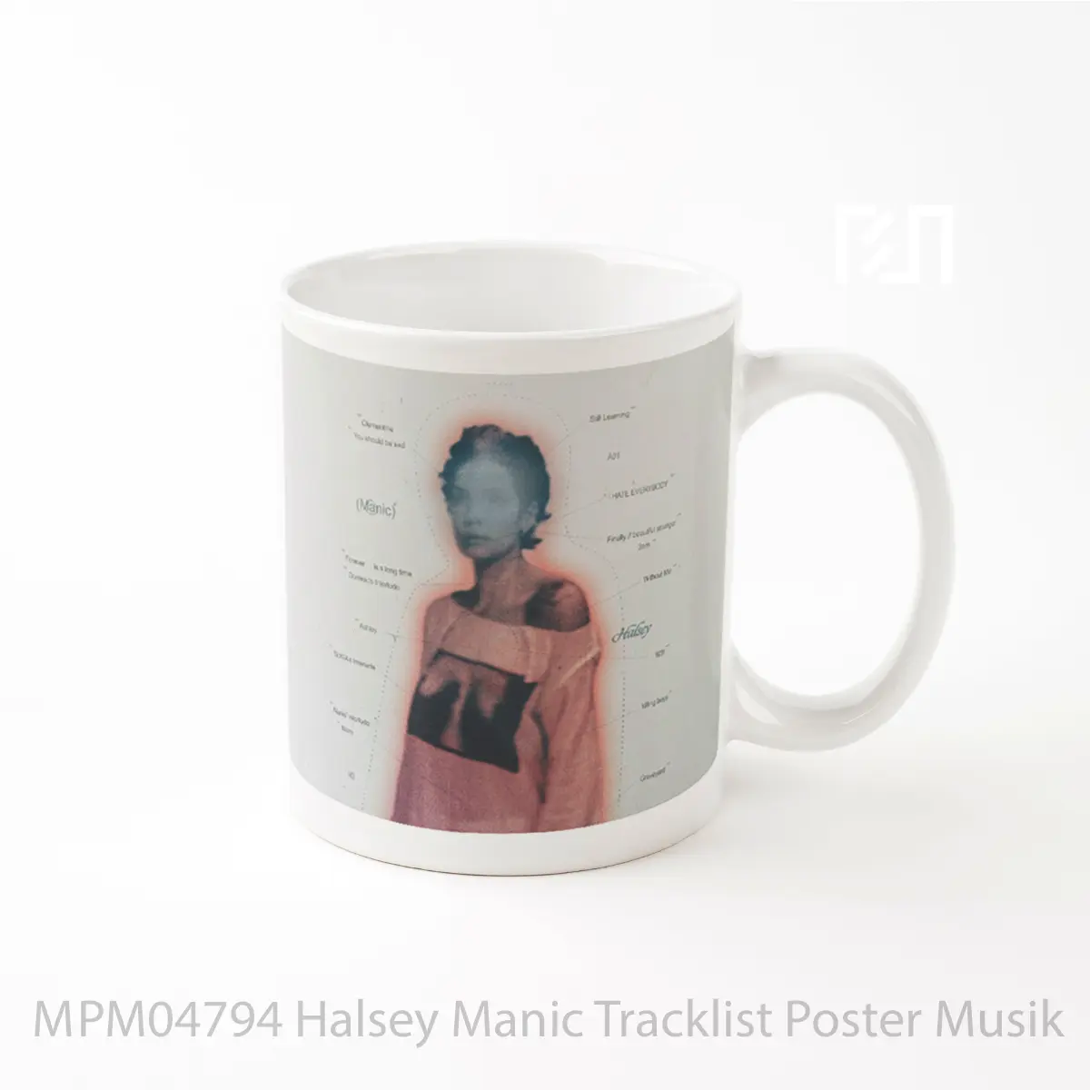 Mug Halsey Manic Tracklist MPM04794