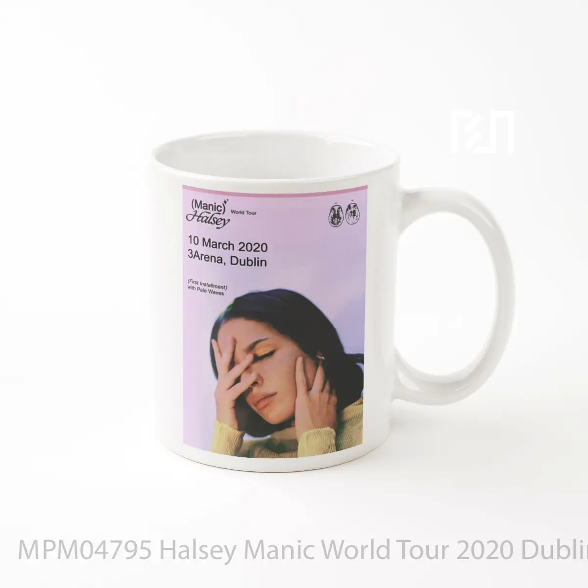 Mug Halsey Manic World Tour 2020 Dublin MPM04795