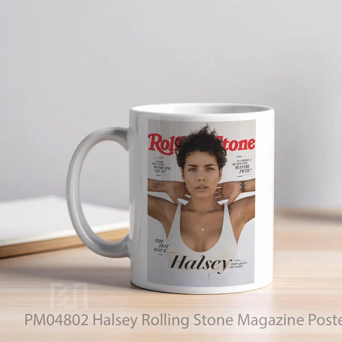 Mug Halsey Rolling Stone Magazine MPM04802 - All-side / Desain