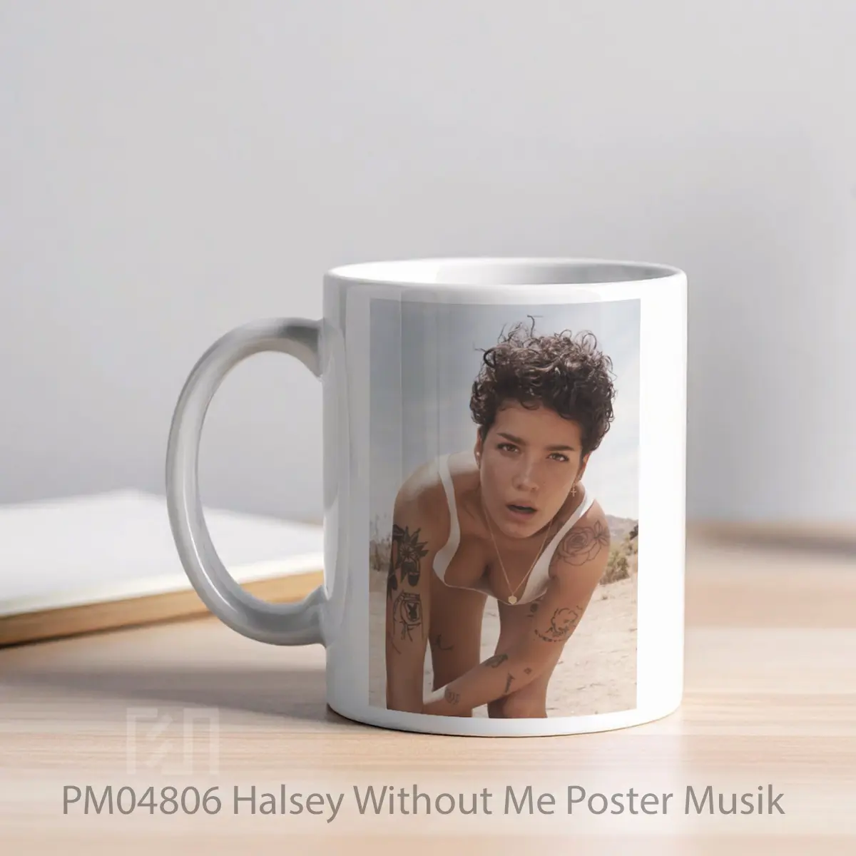 Mug Halsey Without Me MPM04806 - All-side / Desain