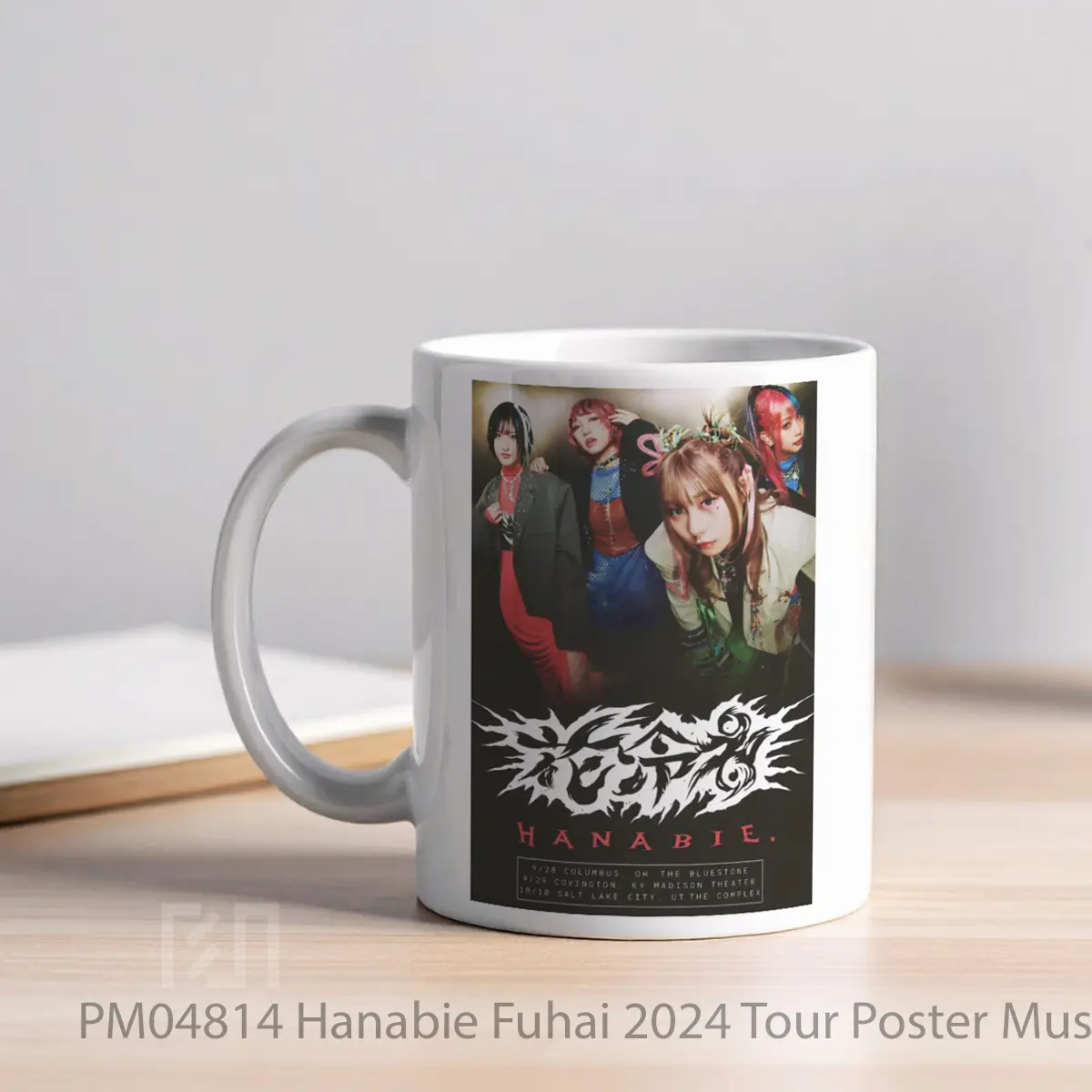 Mug Hanabie Fuhai 2024 Tour MPM04814 - All-side / Desain
