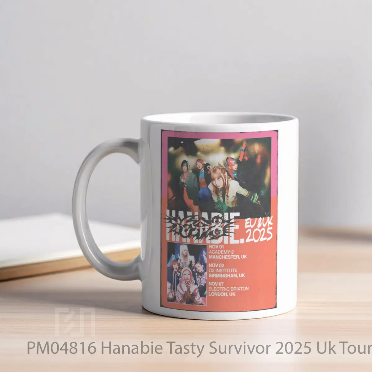 Mug Hanabie Tasty Survivor 2025 Uk Tour MPM04816 - All-side / Desain