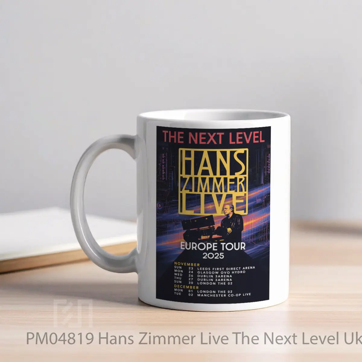 Mug Hans Zimmer Live The Next Level Uk Arena Tour 2025 MPM04819 - All-side / Desain
