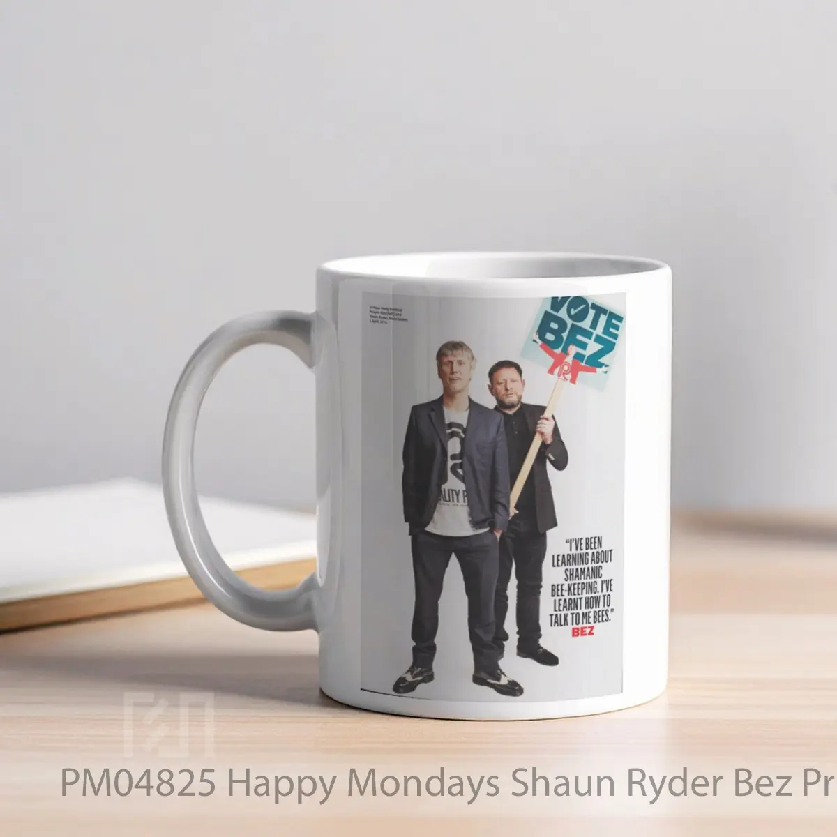 Mug Happy Mondays Shaun Ryder Bez Print MPM04825 - All-side / Desain