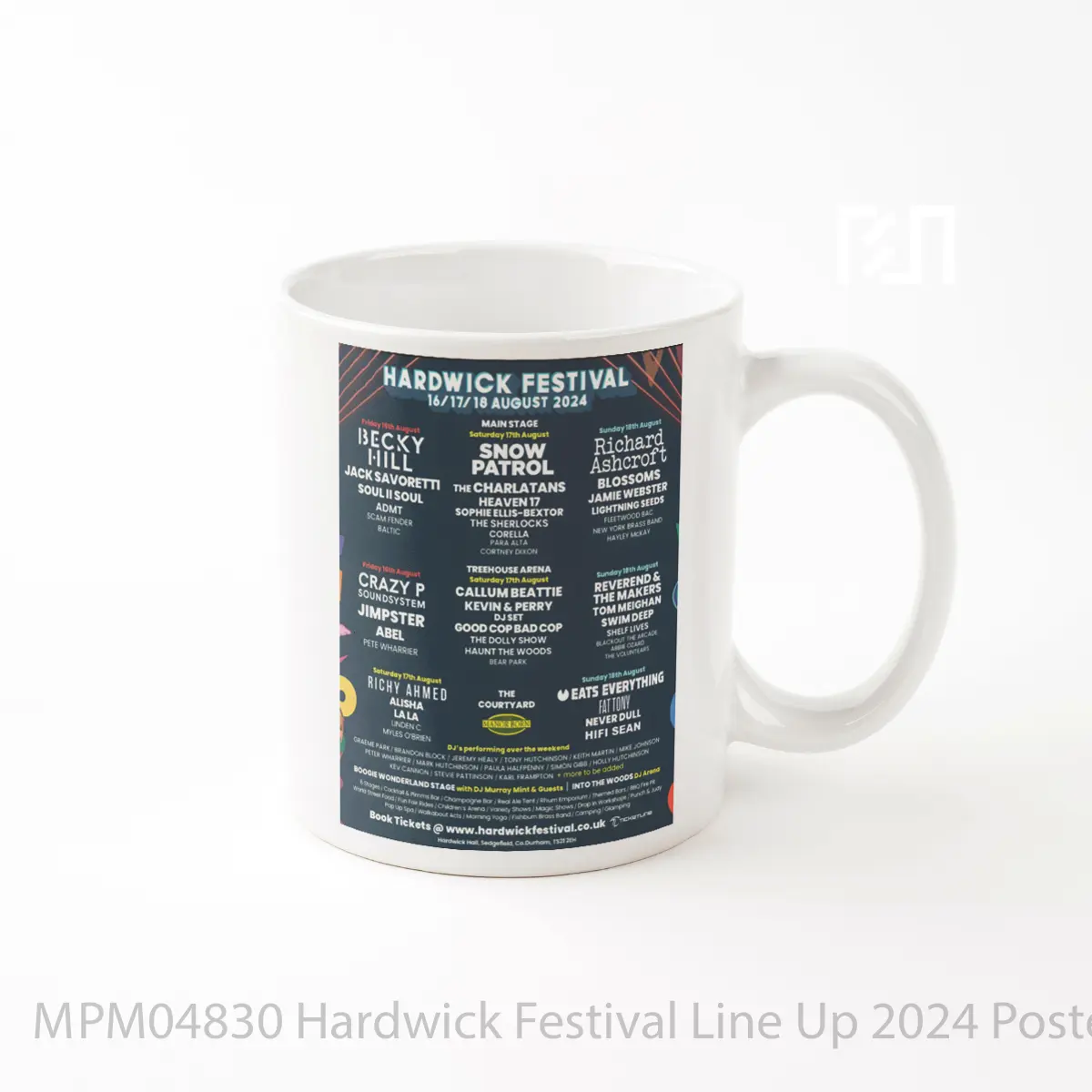 Mug Hardwick Festival Line Up 2024 MPM04830