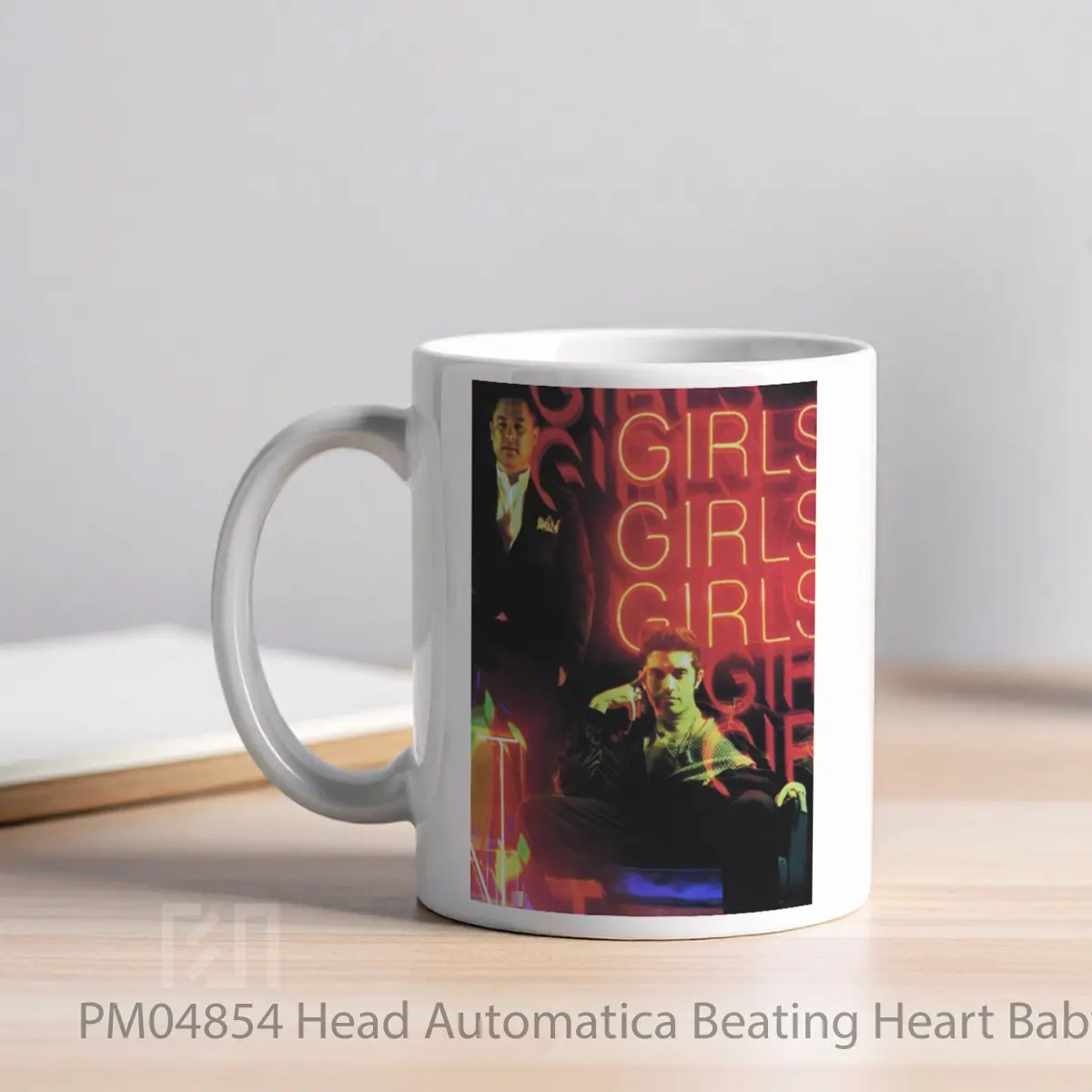 Mug Head Automatica Beating Heart Baby MPM04854 - All-side / Desain