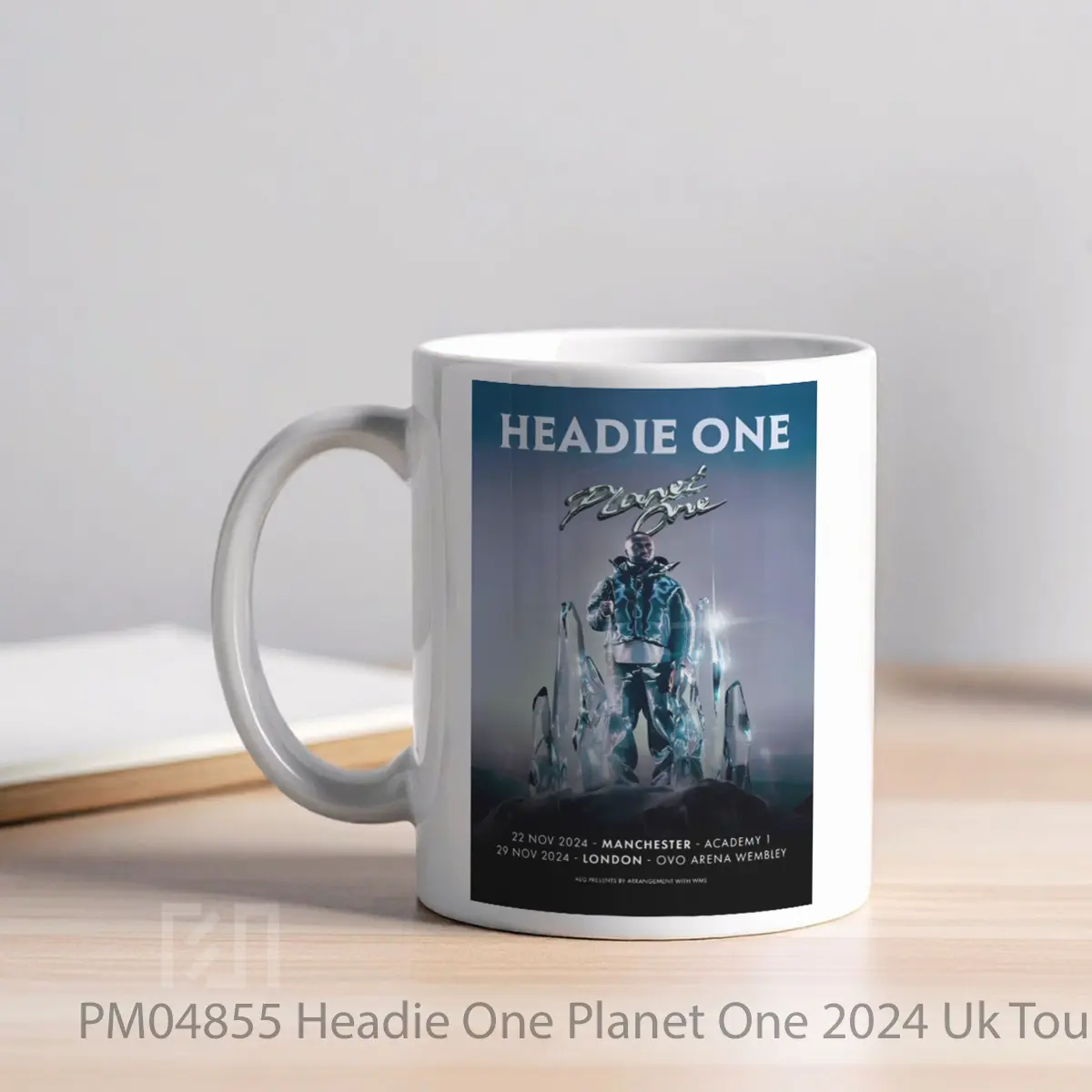 Mug Headie One Planet One 2024 Uk Tour MPM04855 - All-side / Desain