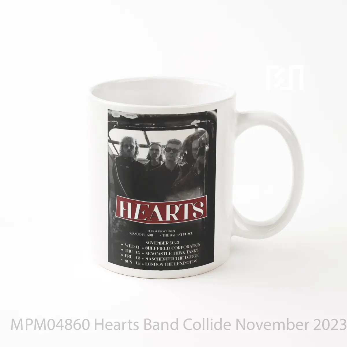 Mug Hearts Band Collide November 2023 Uk Tour MPM04860