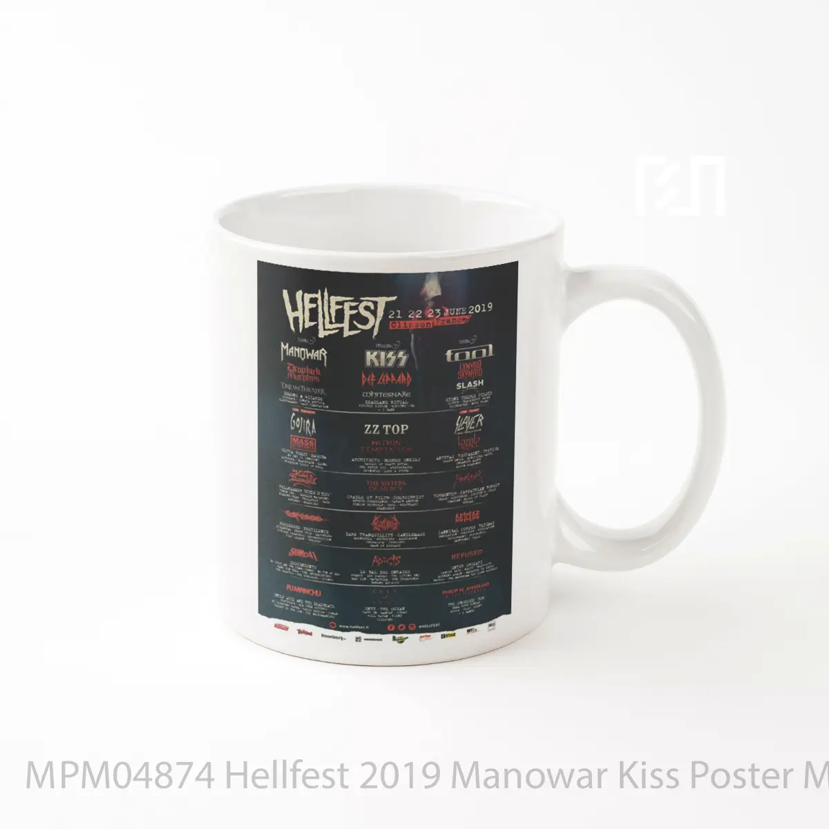 Mug Hellfest 2019 Manowar Kiss MPM04874