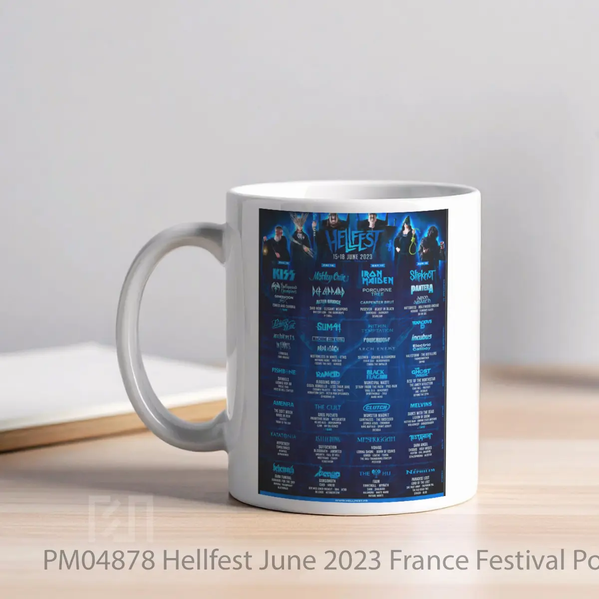Mug Hellfest June 2023 France Festival MPM04878 - All-side / Desain