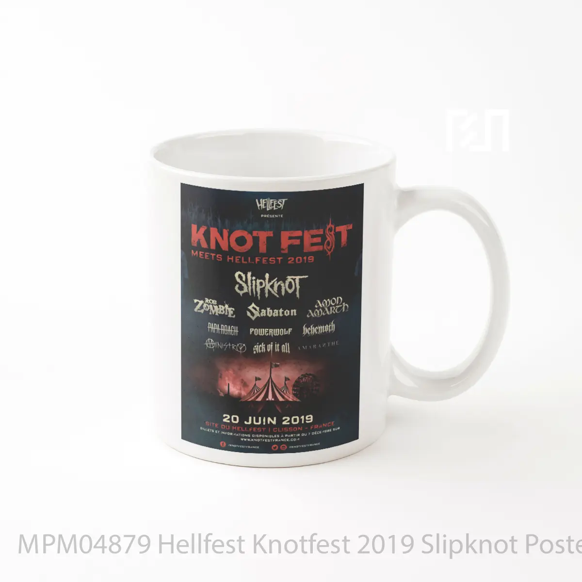 Mug Hellfest Knotfest 2019 Slipknot MPM04879