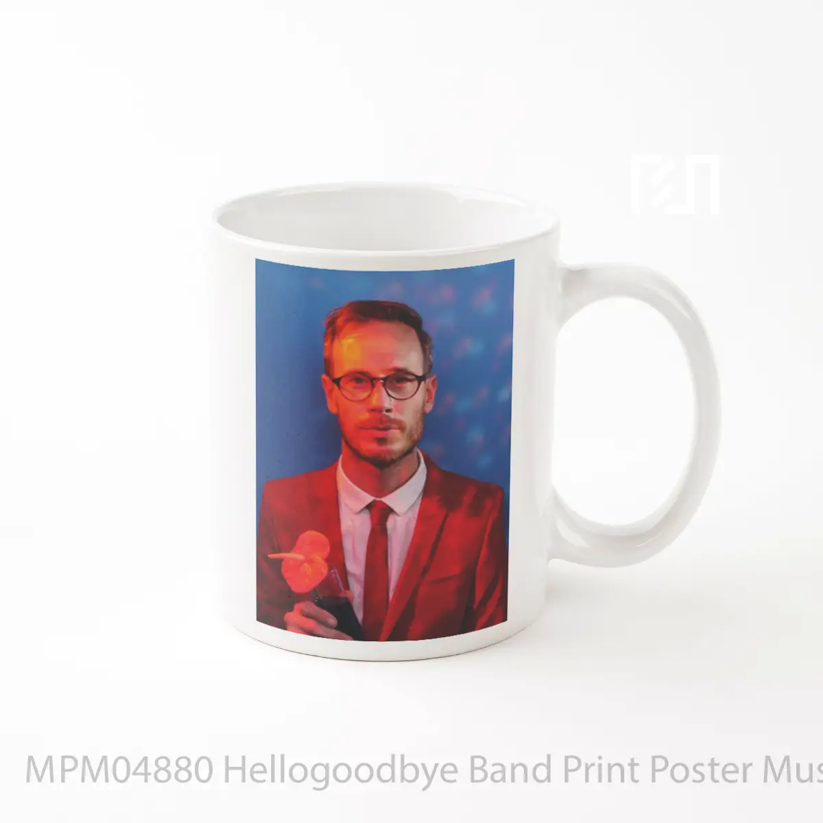 Mug Hellogoodbye Band Print MPM04880
