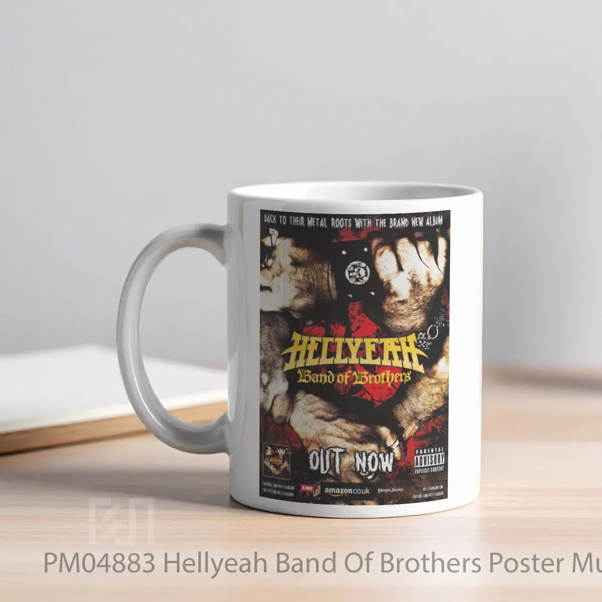 Mug Hellyeah Band Of Brothers MPM04883 - All-side / Desain