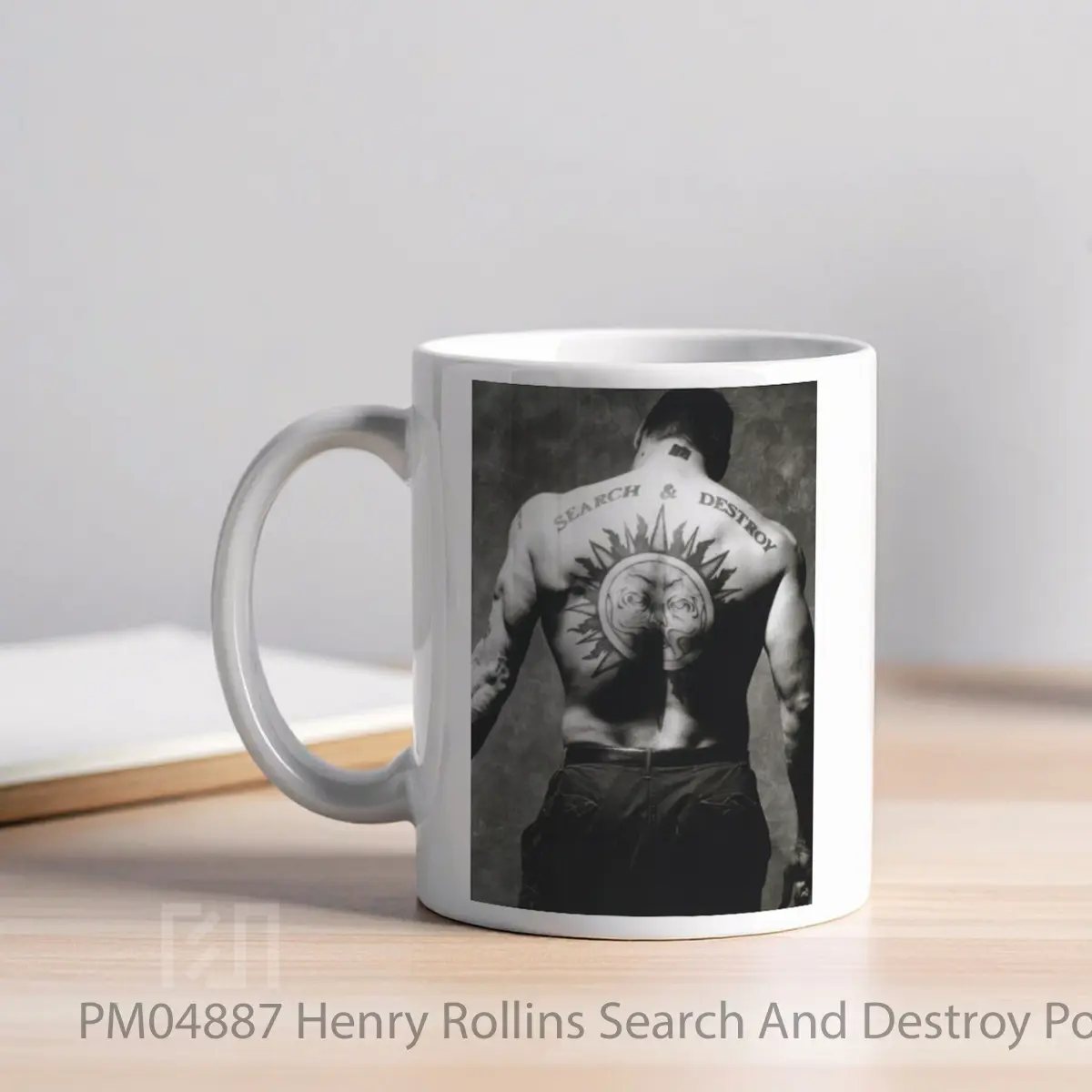 Mug Henry Rollins Search And Destroy MPM04887 - All-side / Desain