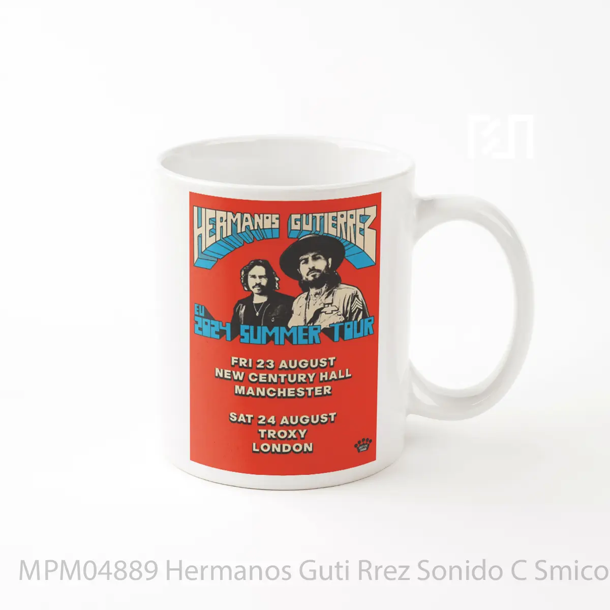 Mug Hermanos Guti Rrez Sonido C Smico Uk Tour 2024 Manchester MPM04889
