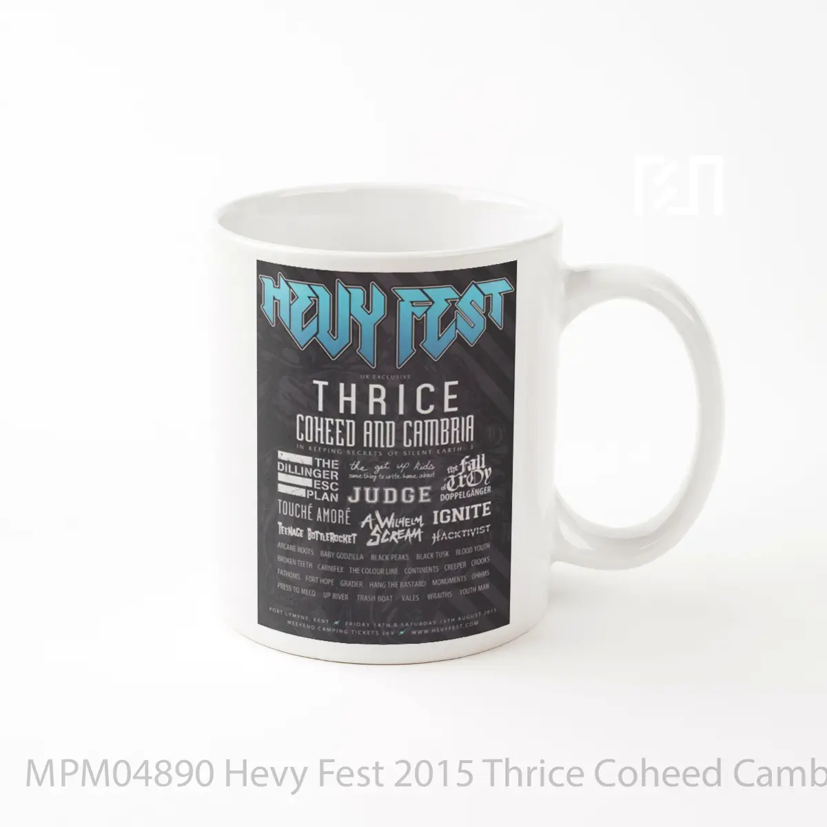 Mug Hevy Fest 2015 Thrice Coheed Cambria MPM04890