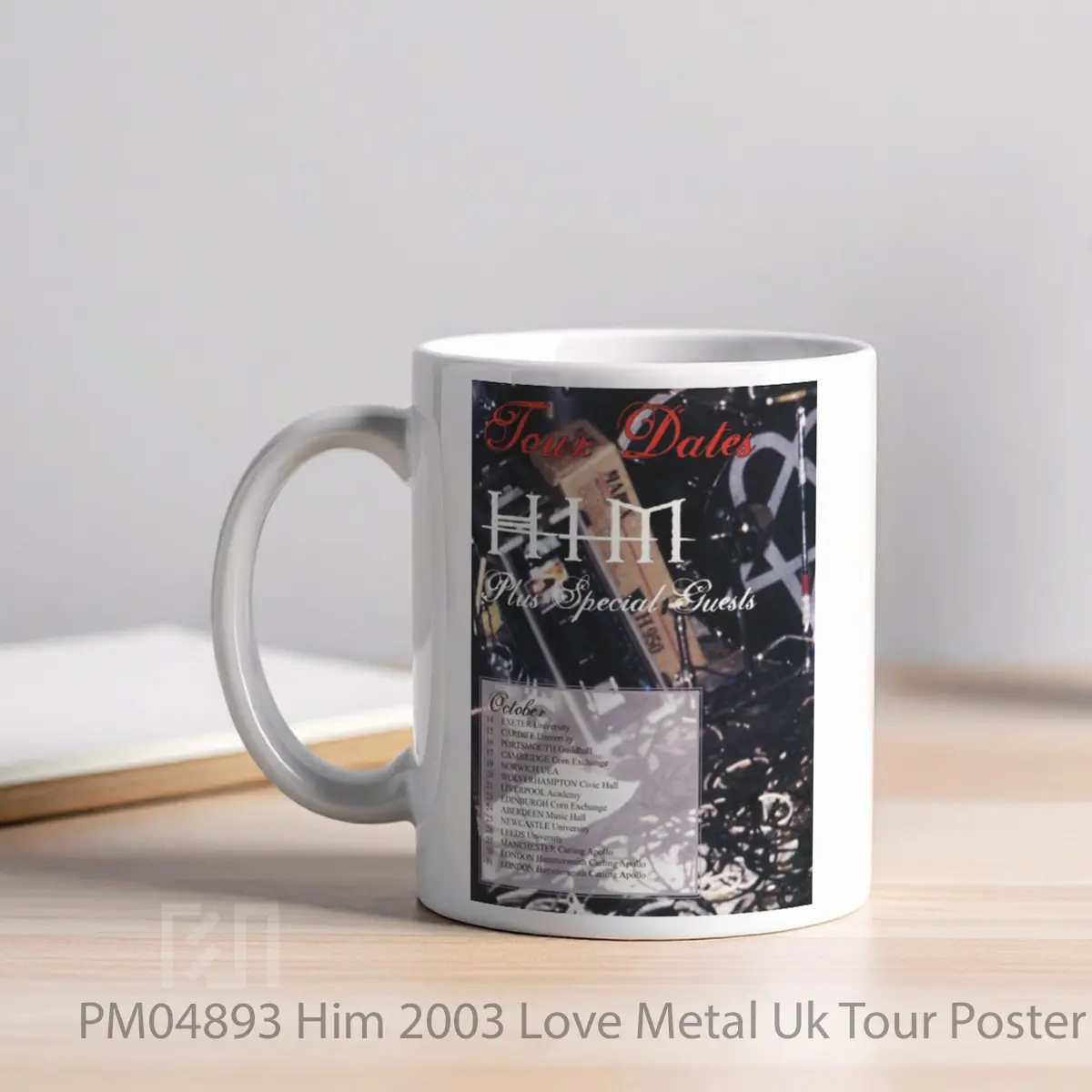 Mug Him 2003 Love Metal Uk Tour MPM04893 - All-side / Desain