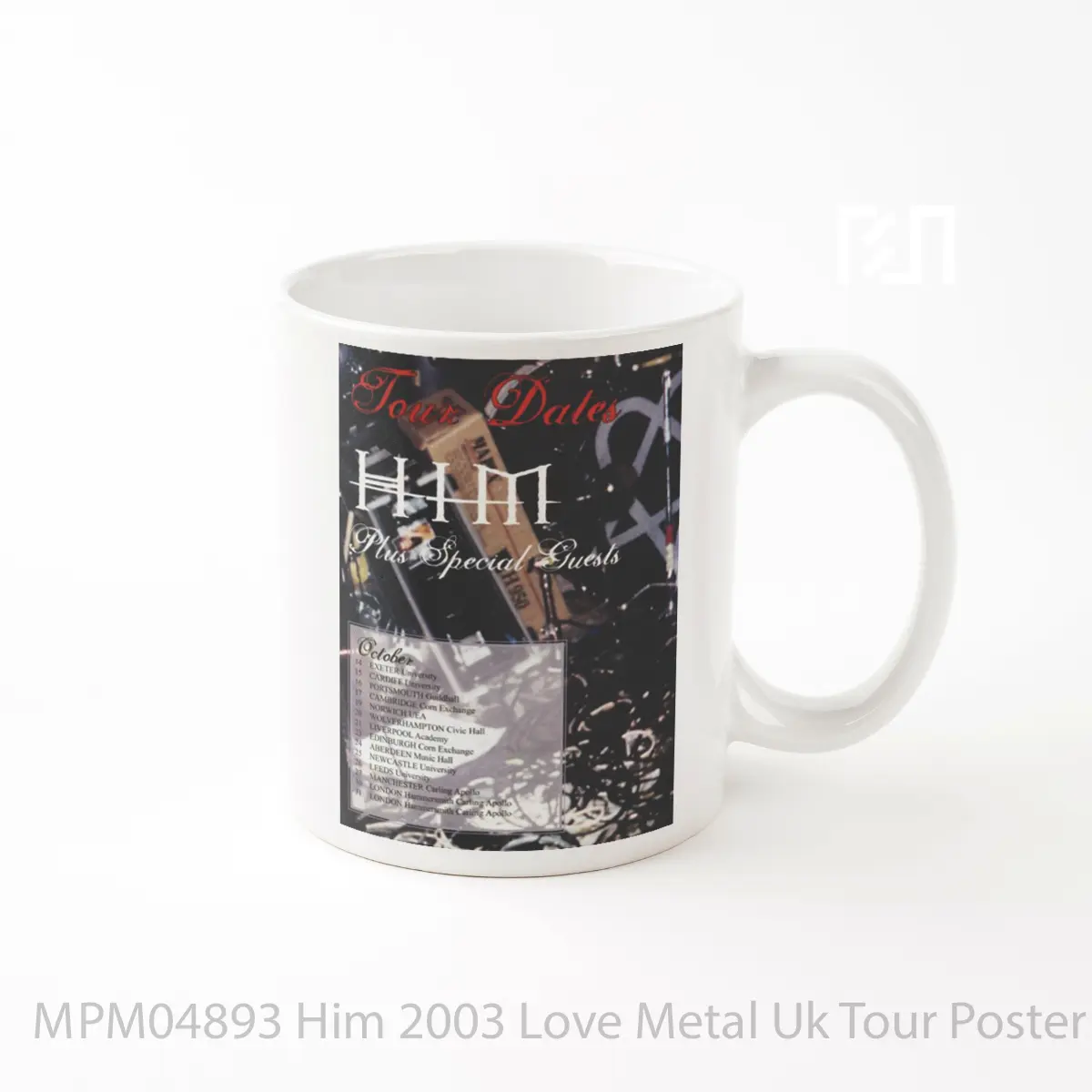 Mug Him 2003 Love Metal Uk Tour MPM04893