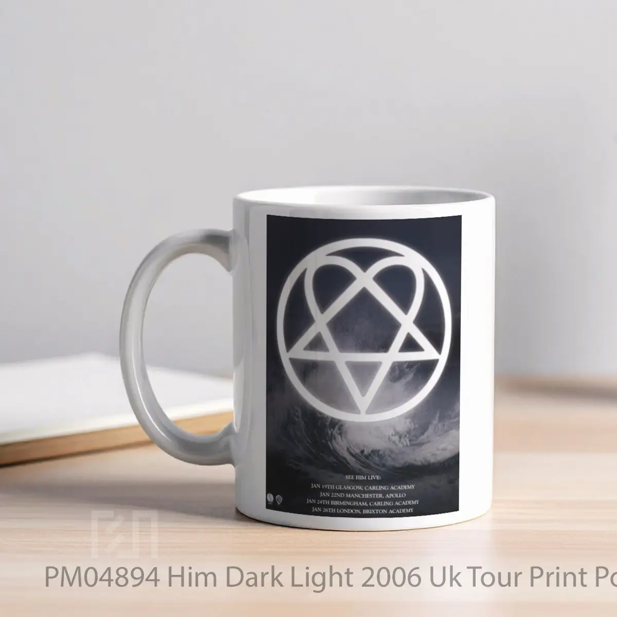 Mug Him Dark Light 2006 Uk Tour Print MPM04894 - All-side / Desain