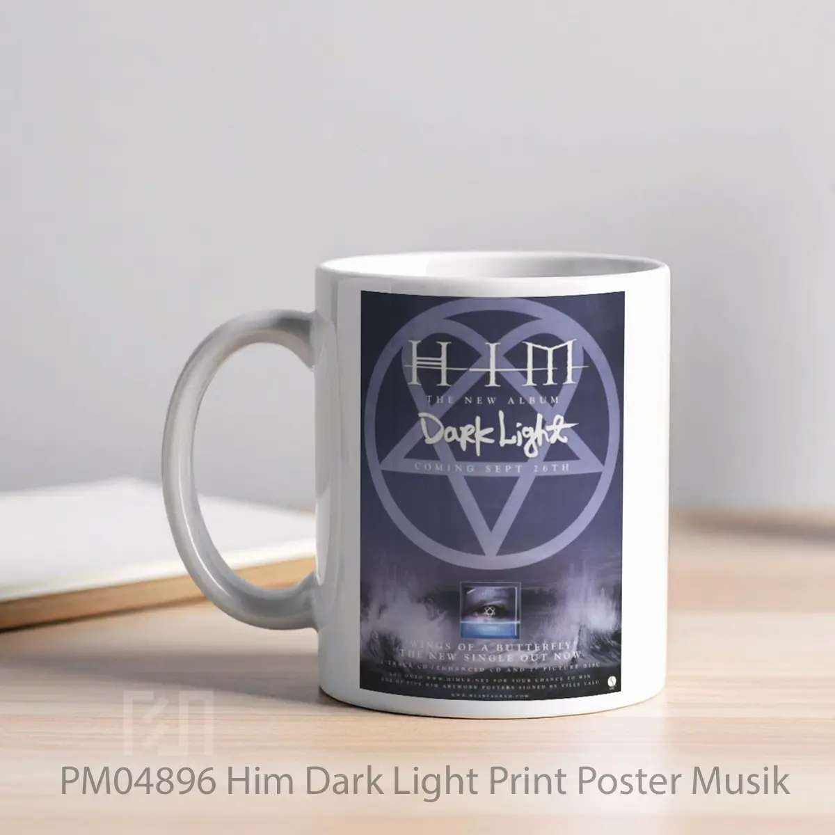 Mug Him Dark Light Print MPM04896 - All-side / Desain