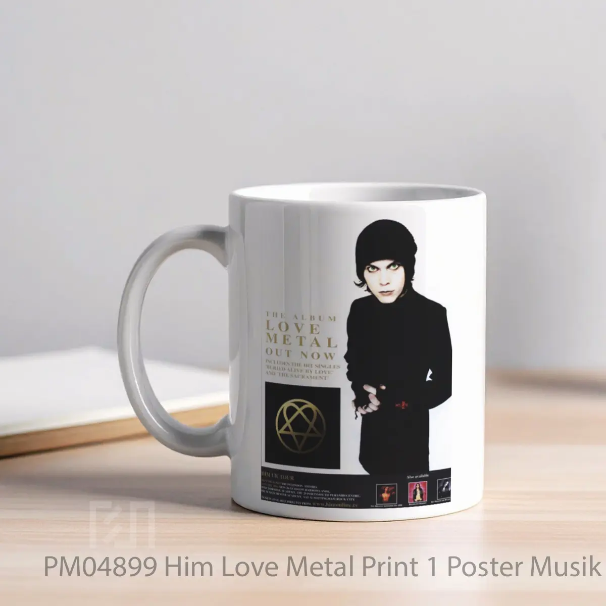 Mug Him Love Metal Print 1 MPM04899 - All-side / Desain