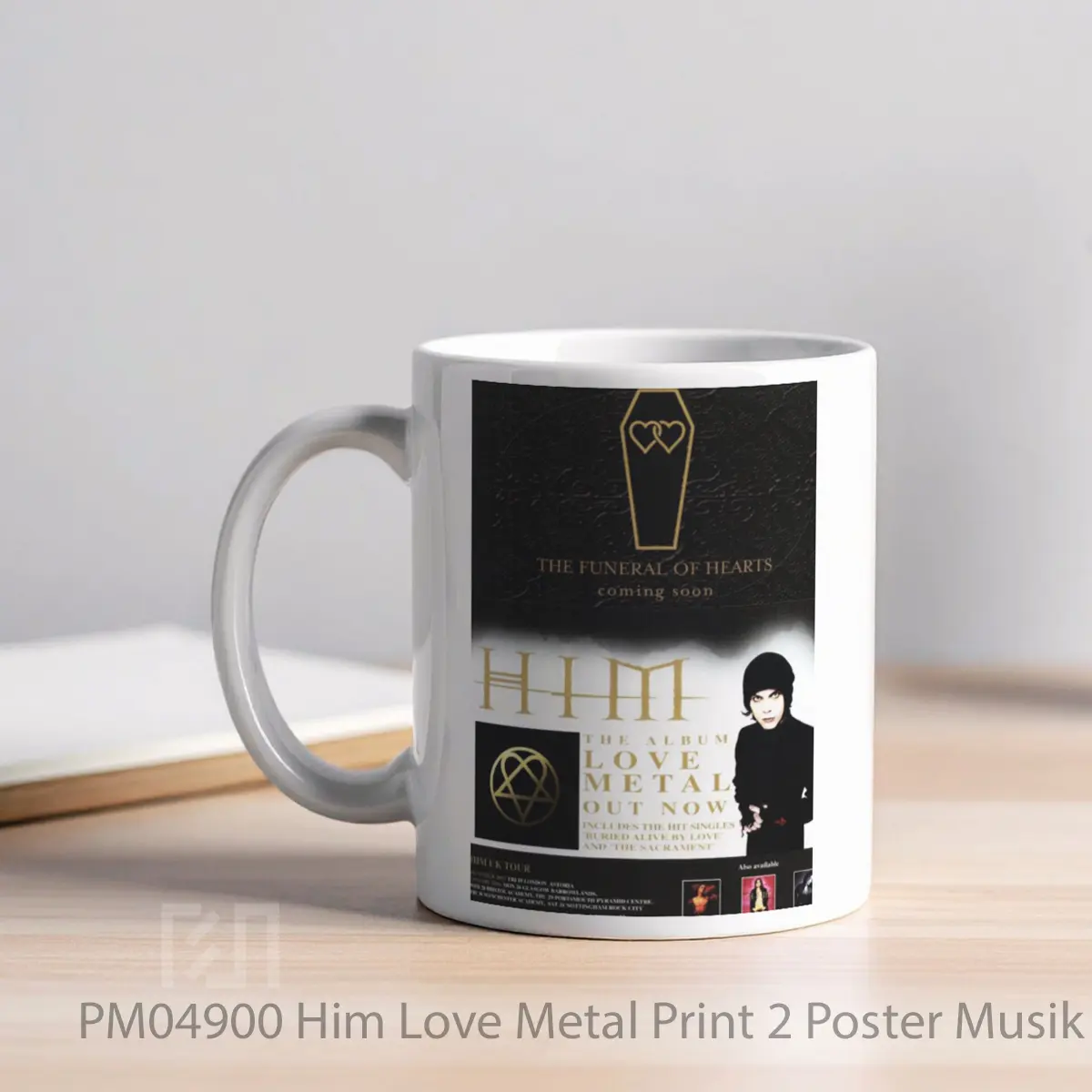 Mug Him Love Metal Print 2 MPM04900 - All-side / Desain