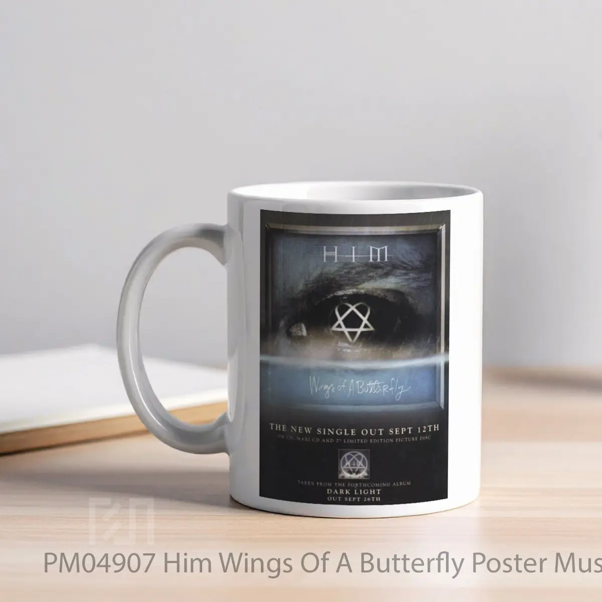 Mug Him Wings Of A Butterfly MPM04907 - All-side / Desain