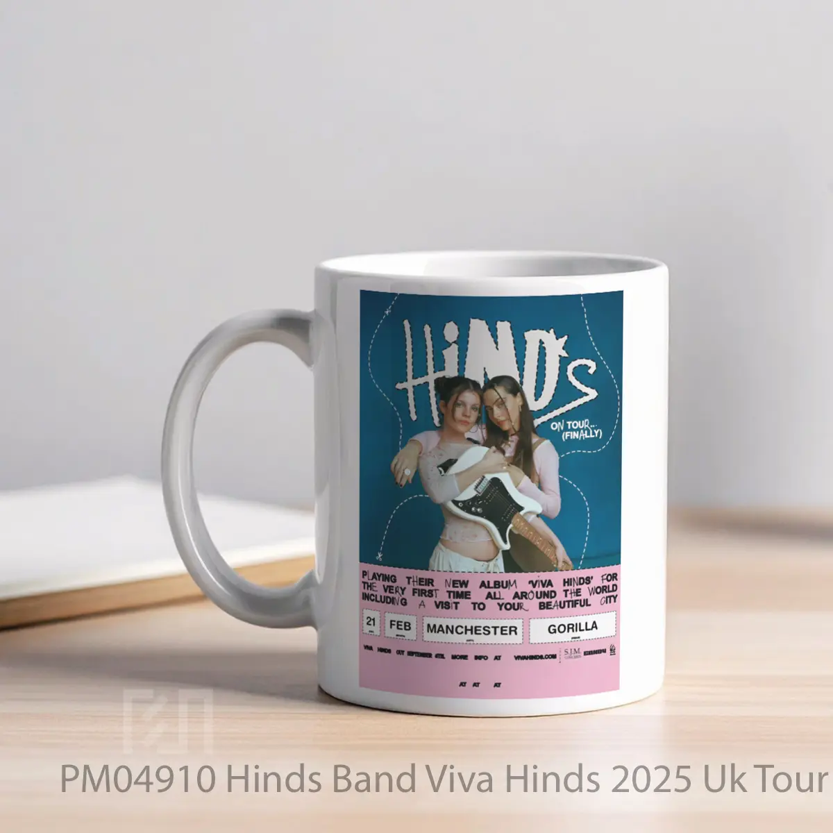 Mug Hinds Band Viva Hinds 2025 Uk Tour MPM04910 - All-side / Desain