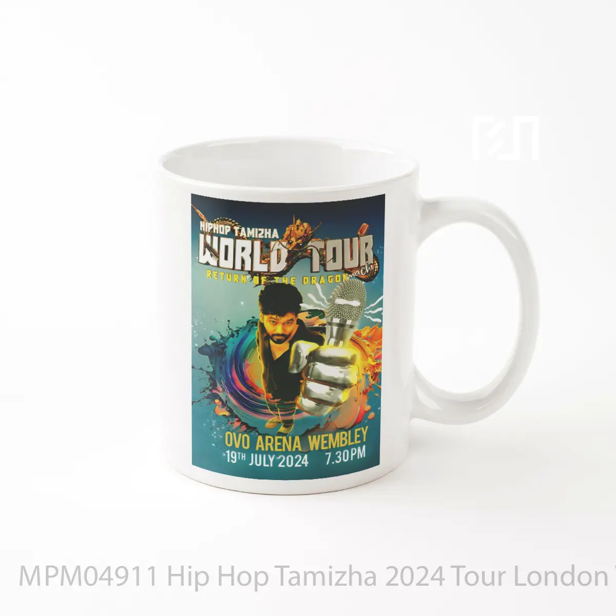 Mug Hip Hop Tamizha 2024 Tour London Wembley Arena Pos MPM04911