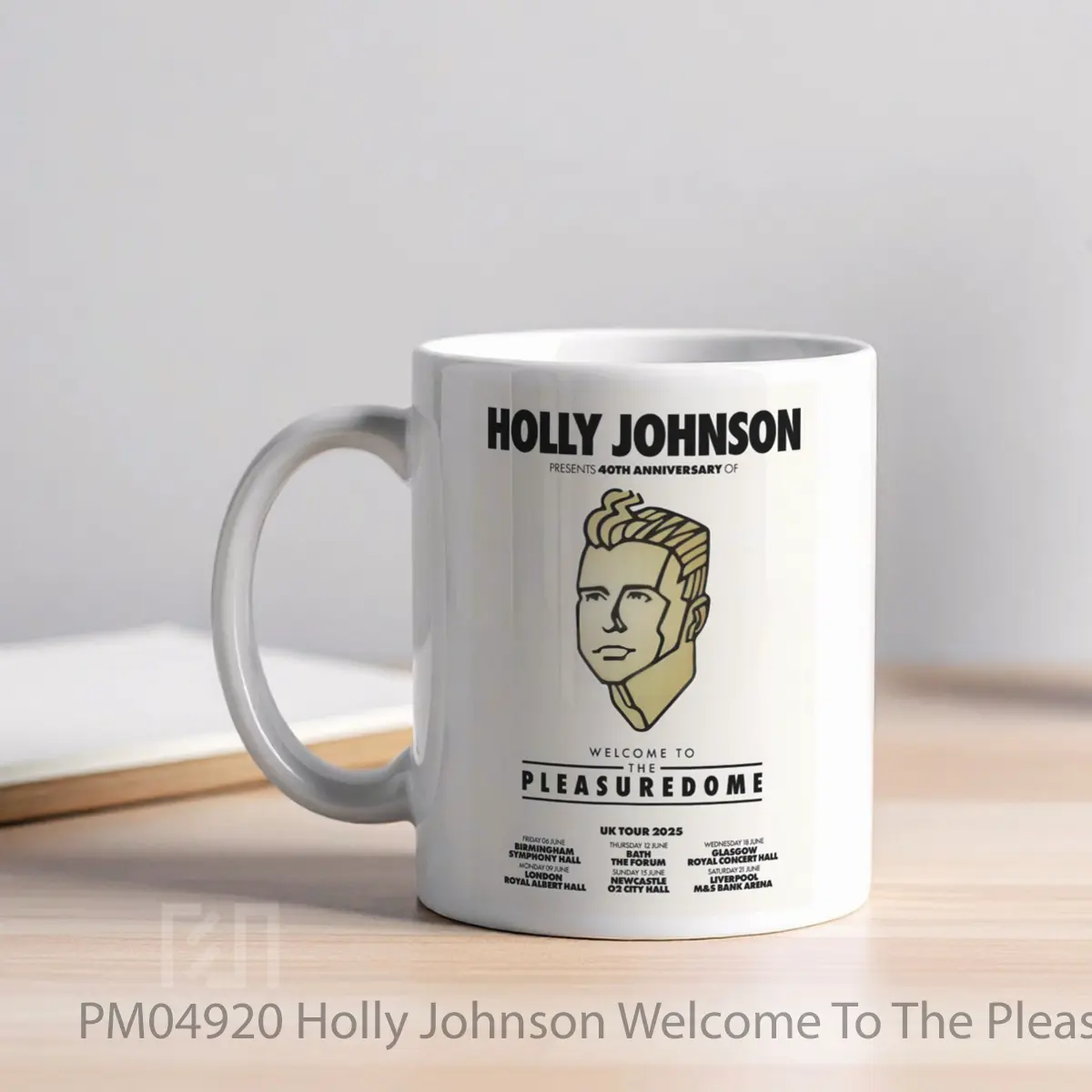 Mug Holly Johnson Welcome To The Pleasuredome Uk Tour 2025 MPM04920 - All-side / Desain