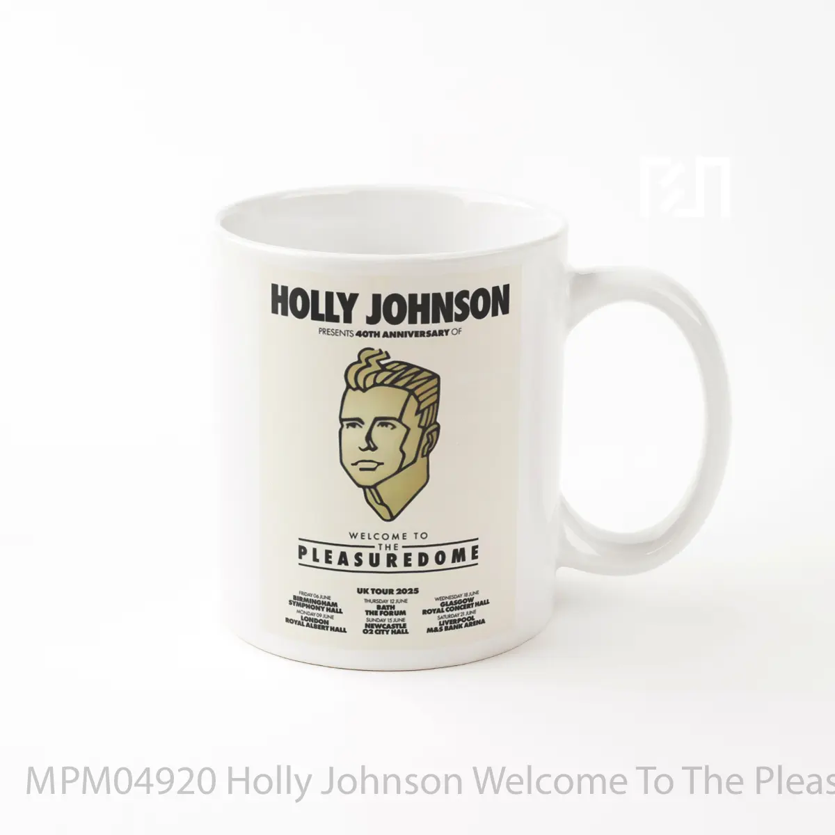 Mug Holly Johnson Welcome To The Pleasuredome Uk Tour 2025 MPM04920