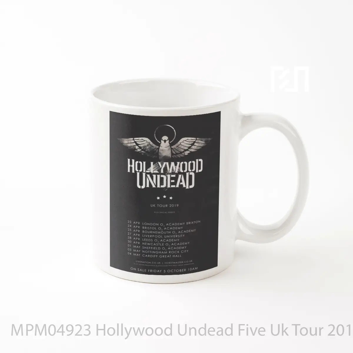 Mug Hollywood Undead Five Uk Tour 2019 MPM04923