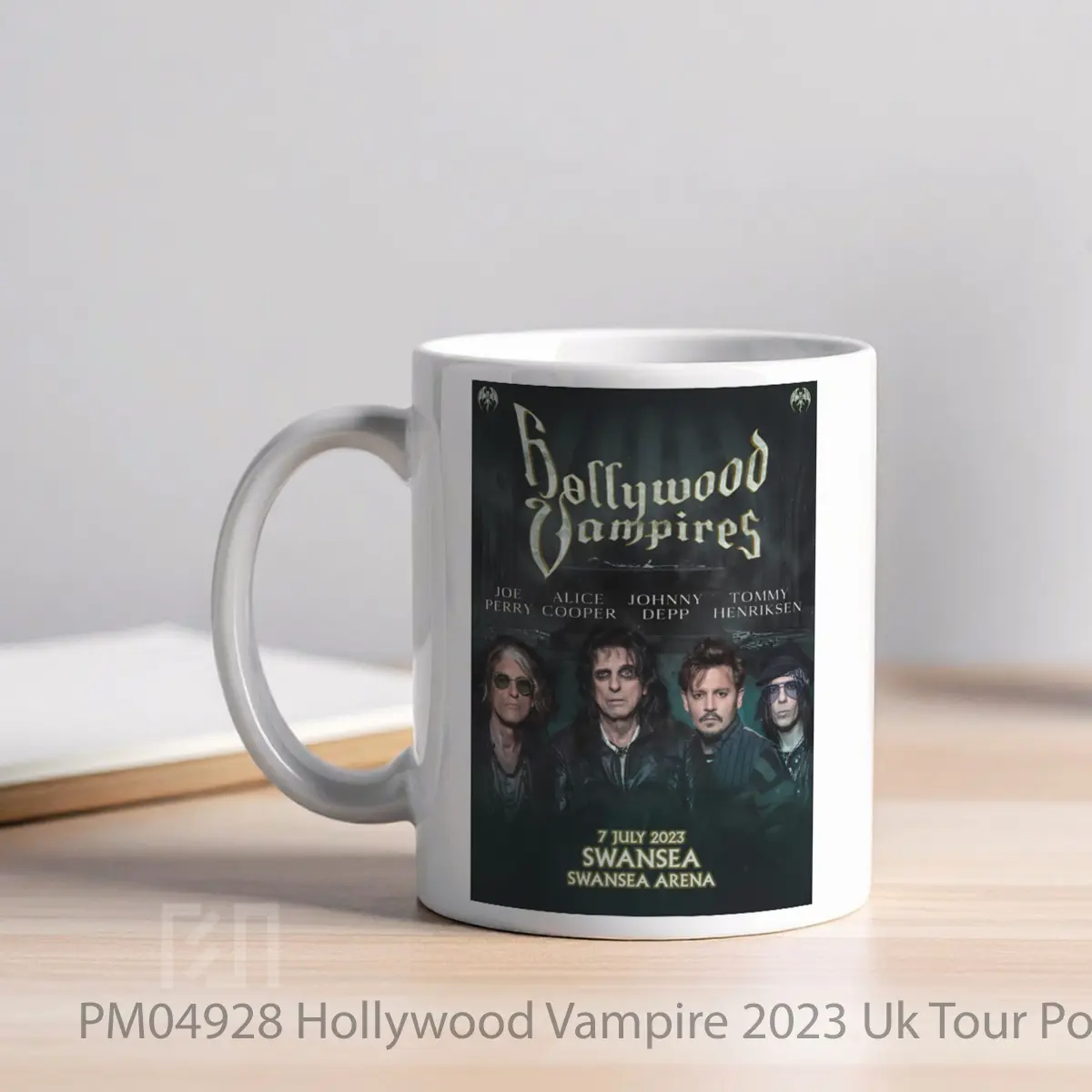 Mug Hollywood Vampire 2023 Uk Tour MPM04928 - All-side / Desain