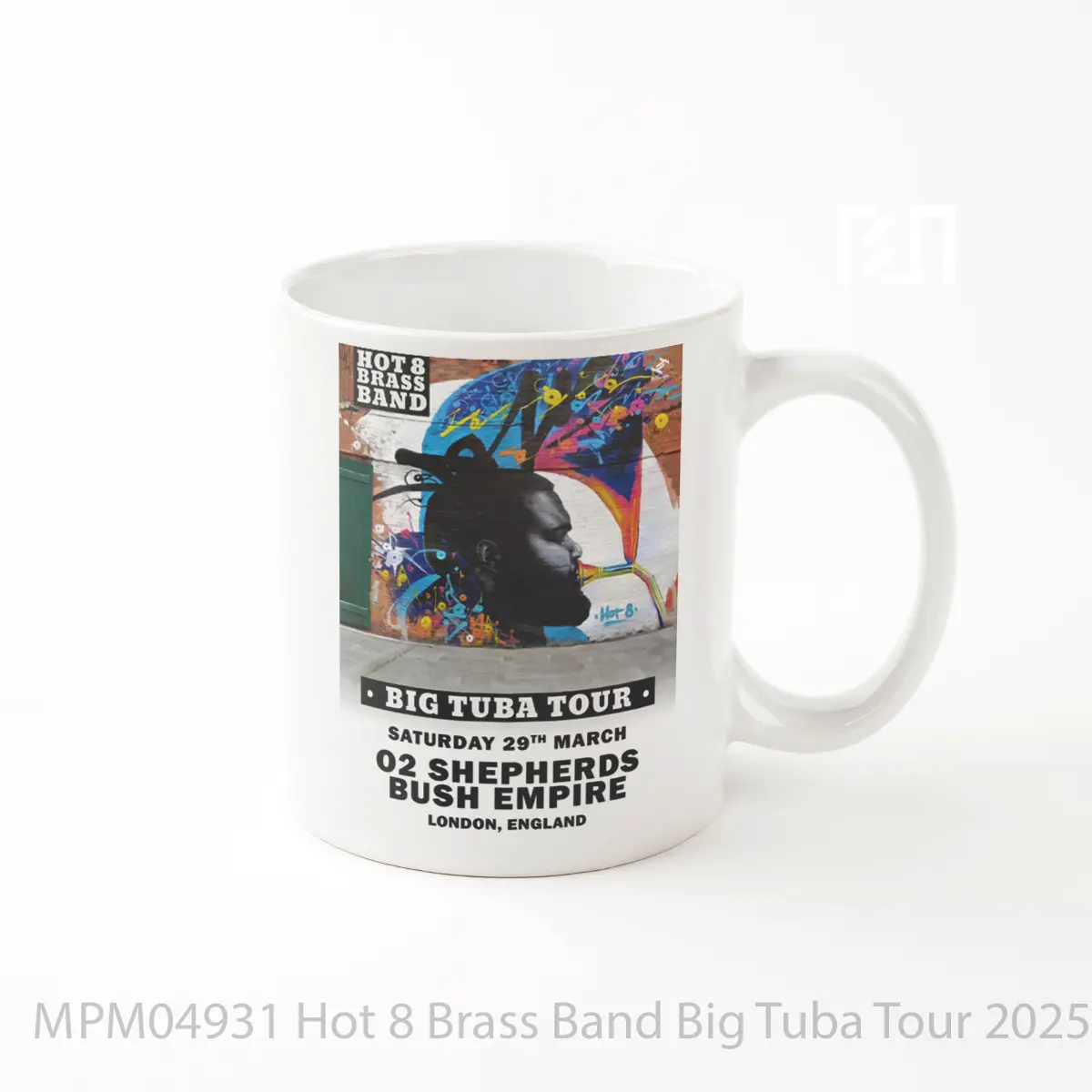 Mug Hot 8 Brass Band Big Tuba Tour 2025 London Shepherd S Bush Empire MPM04931