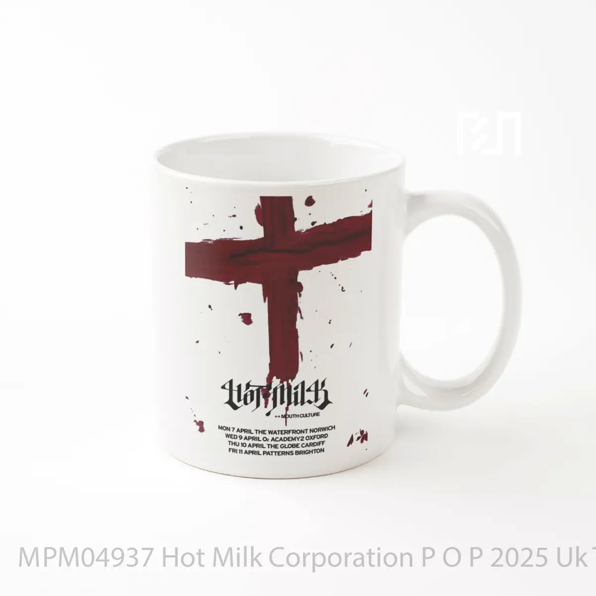 Mug Hot Milk Corporation P O P 2025 Uk Tour MPM04937