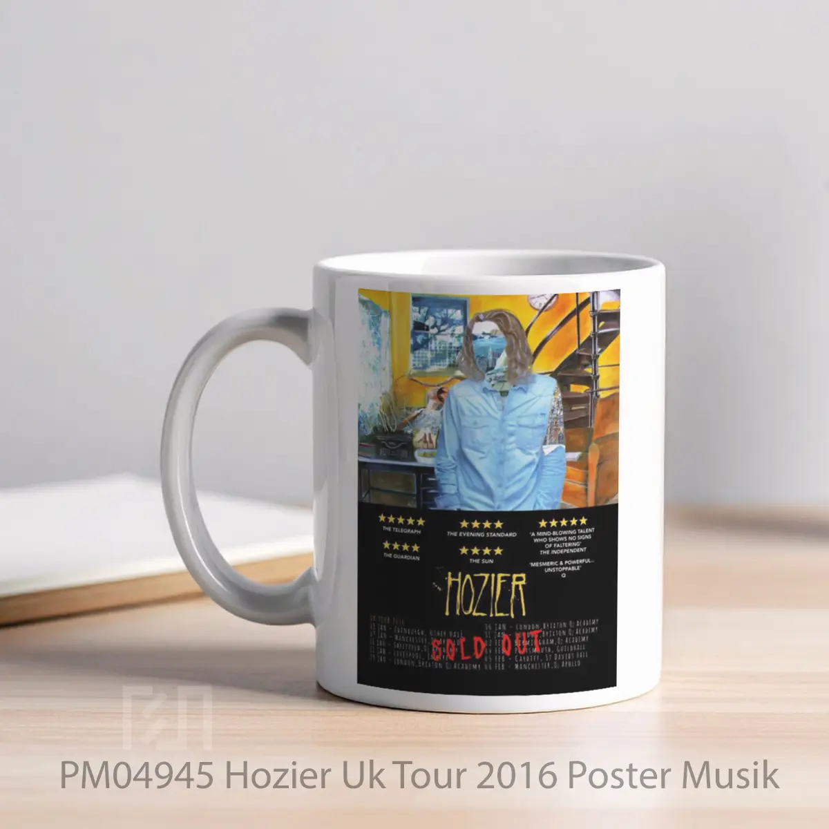 Mug Hozier Uk Tour 2016 MPM04945 - All-side / Desain