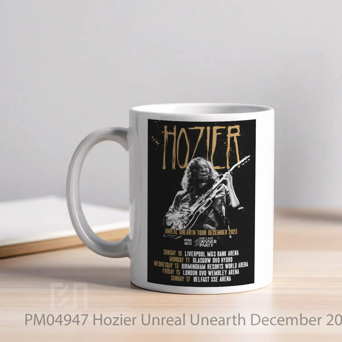 Mug Hozier Unreal Unearth December 2023 Uk Arena Tour MPM04947 - All-side / Desain