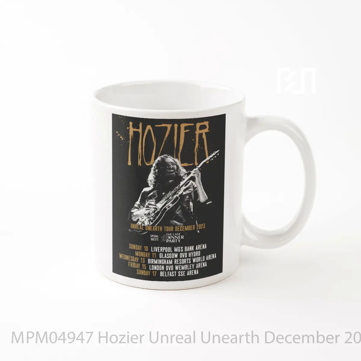 Mug Hozier Unreal Unearth December 2023 Uk Arena Tour MPM04947