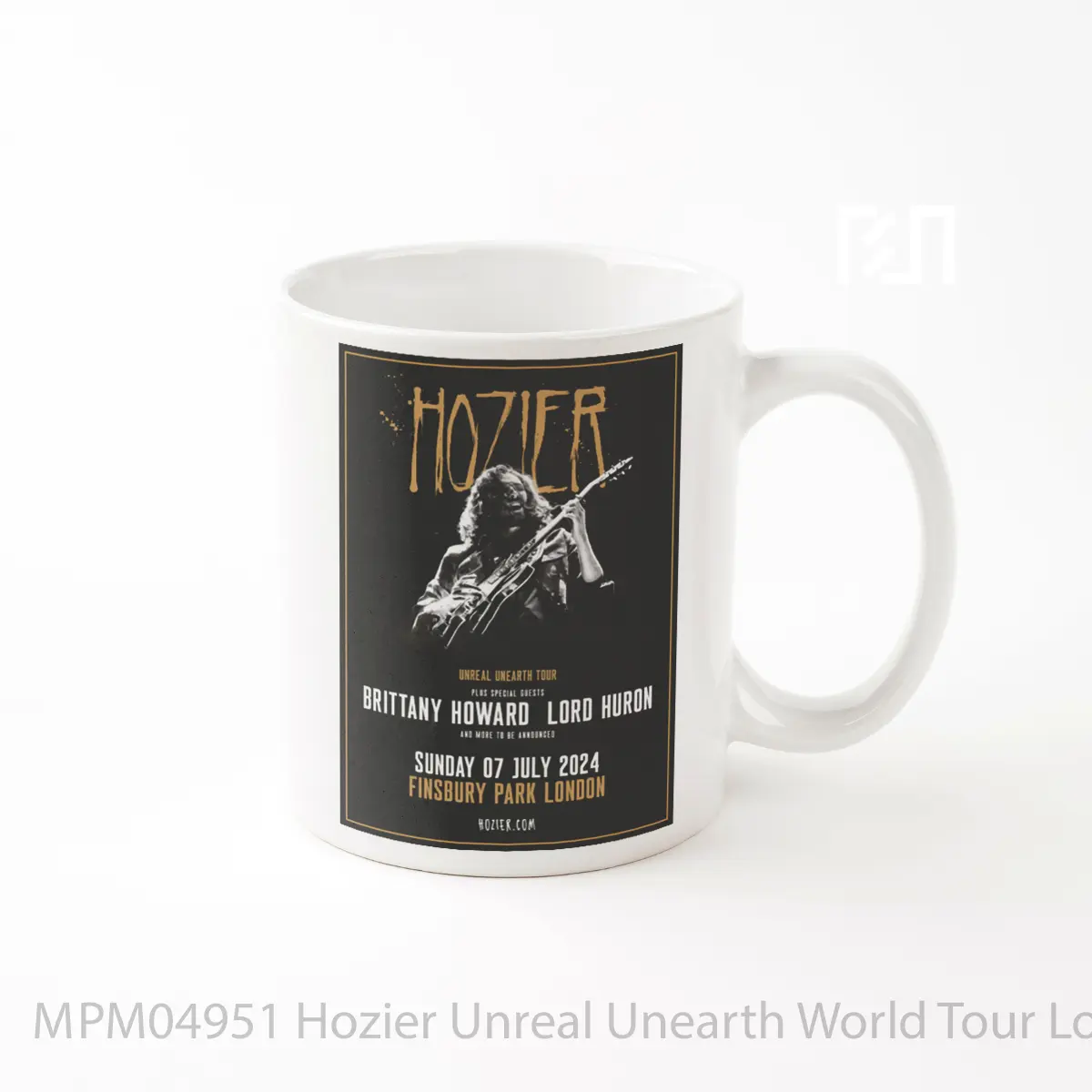 Mug Hozier Unreal Unearth World Tour London Finsbury Park MPM04951