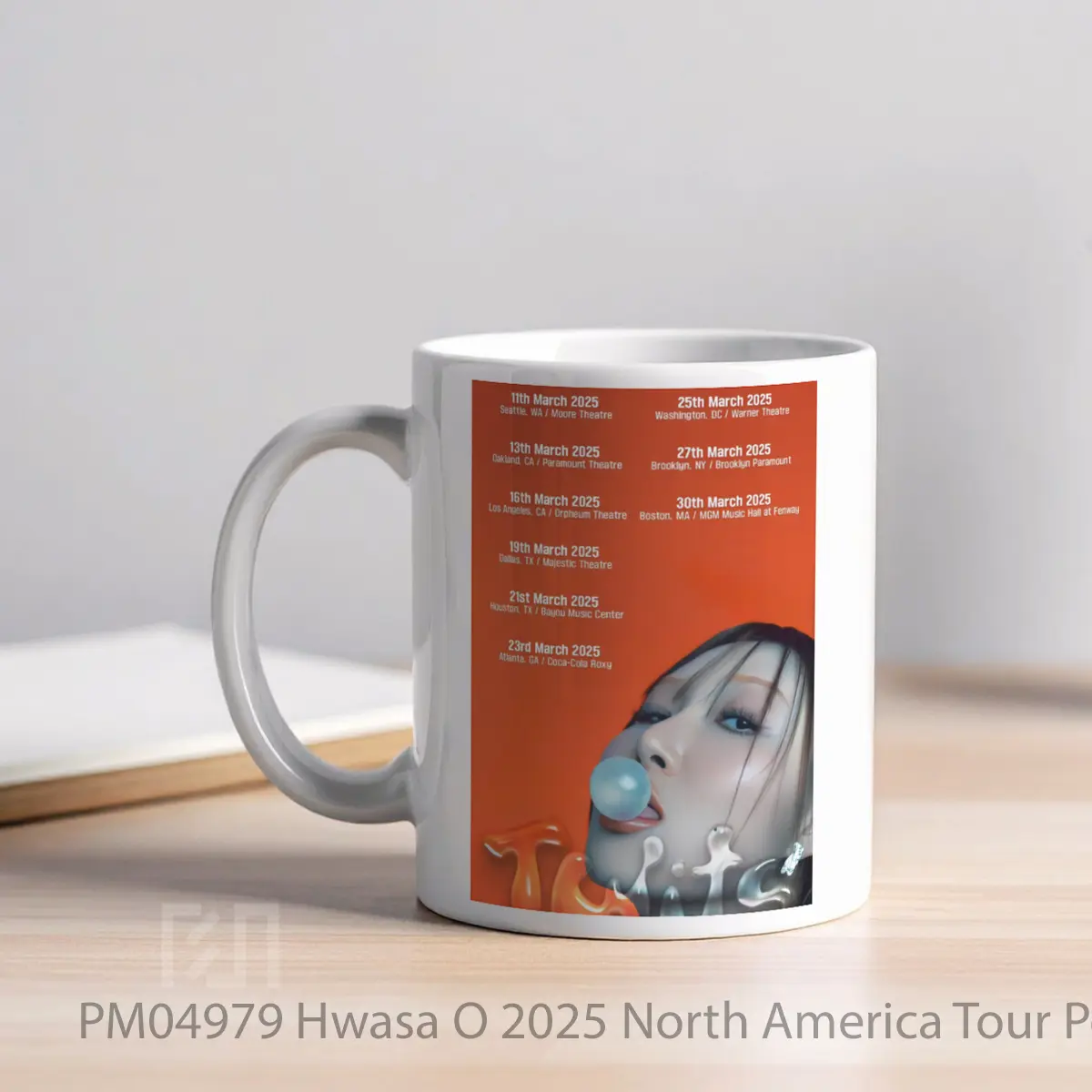 Mug Hwasa O 2025 North America Tour MPM04979 - All-side / Desain