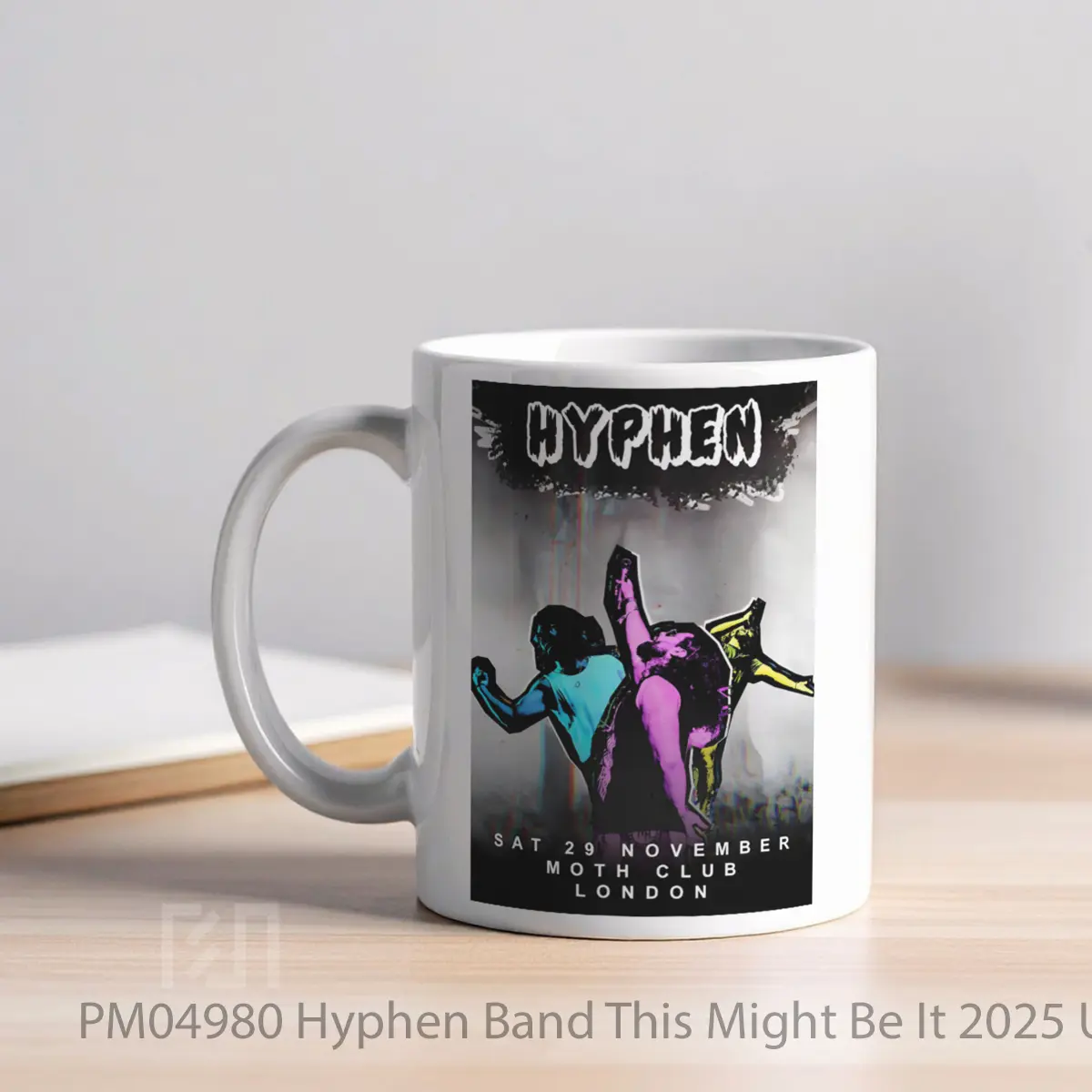 Mug Hyphen Band This Might Be It 2025 Uk Tour MPM04980 - All-side / Desain