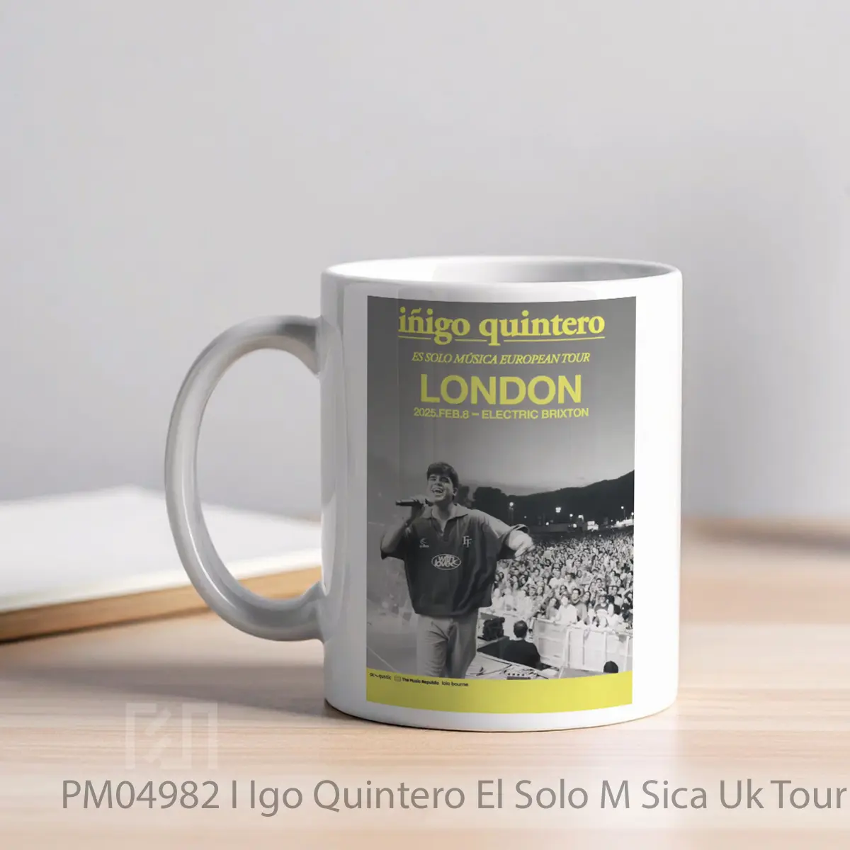 Mug I Igo Quintero El Solo M Sica Uk Tour 2025 London Electric Brixton MPM04982 - All-side / Desain