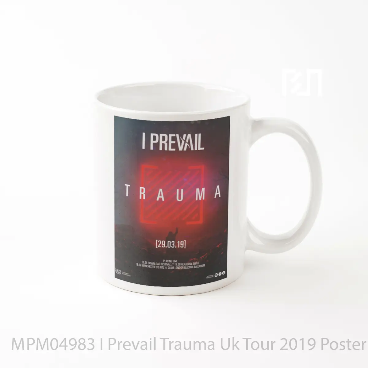Mug I Prevail Trauma Uk Tour 2019 MPM04983
