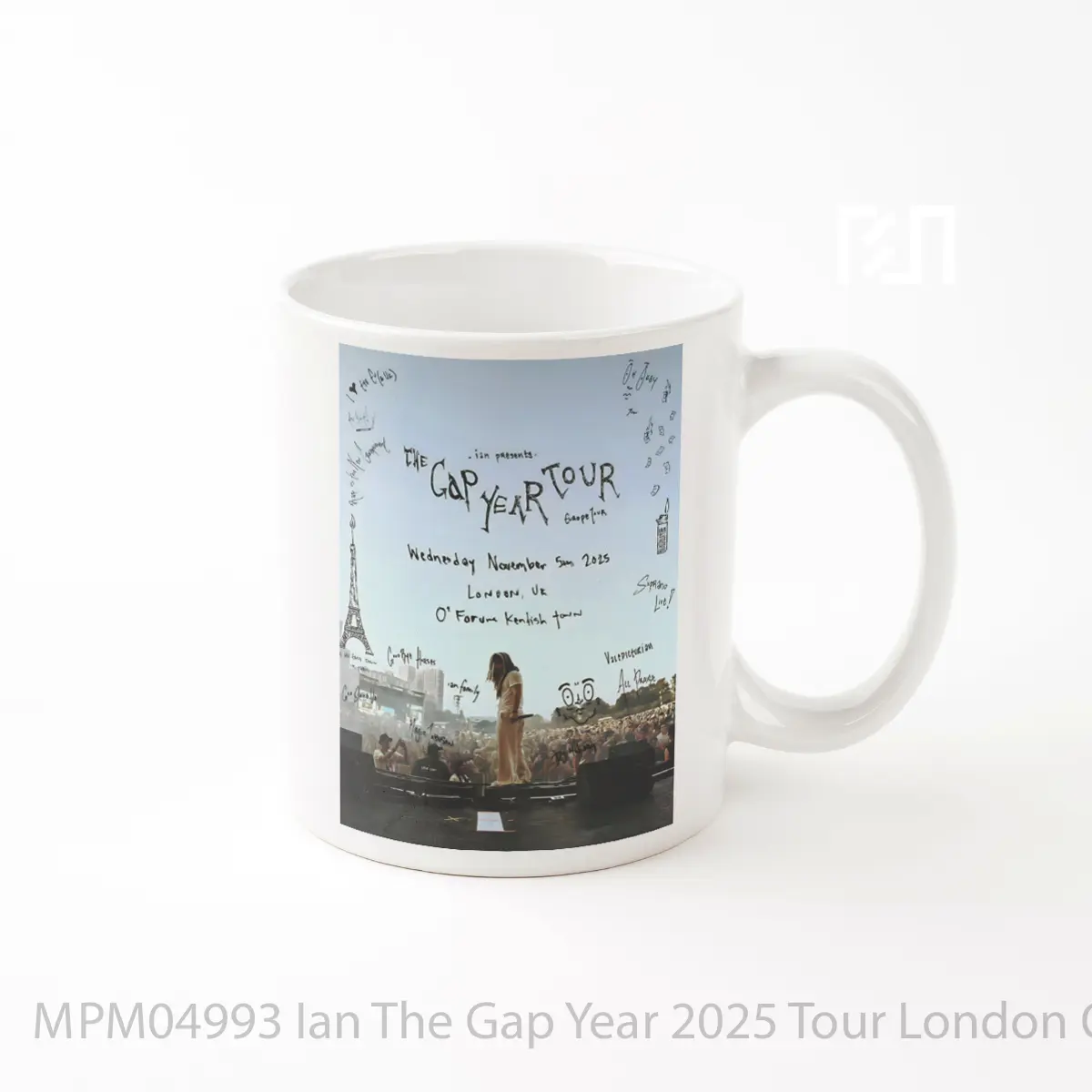 Mug Ian The Gap Year 2025 Tour London O2 Forum MPM04993