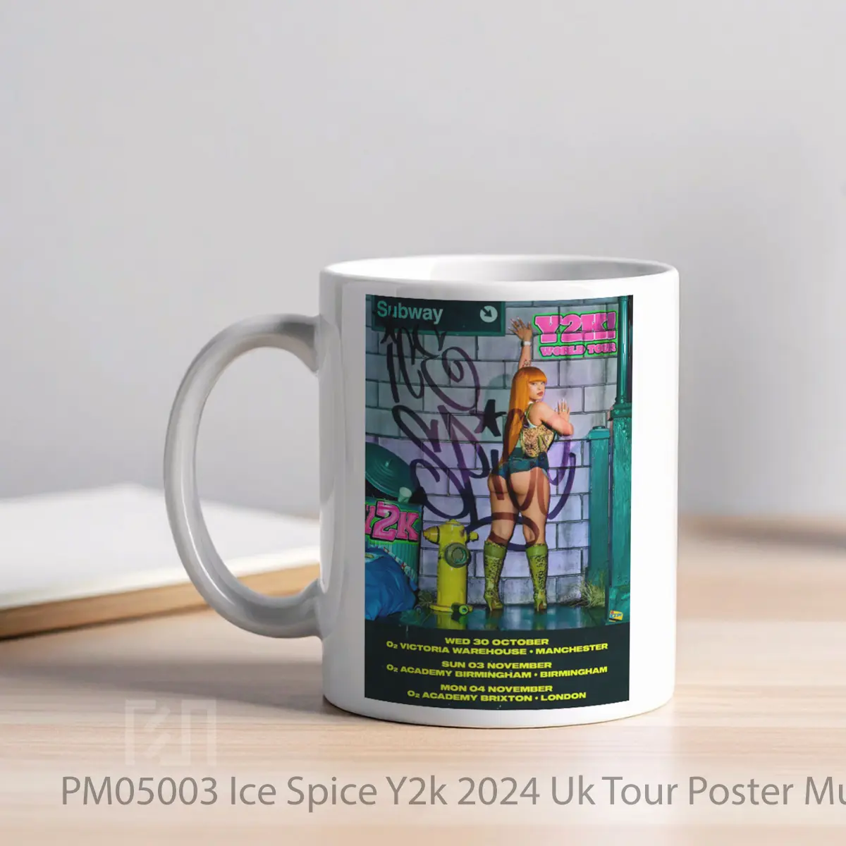 Mug Ice Spice Y2k 2024 Uk Tour MPM05003 - All-side / Desain